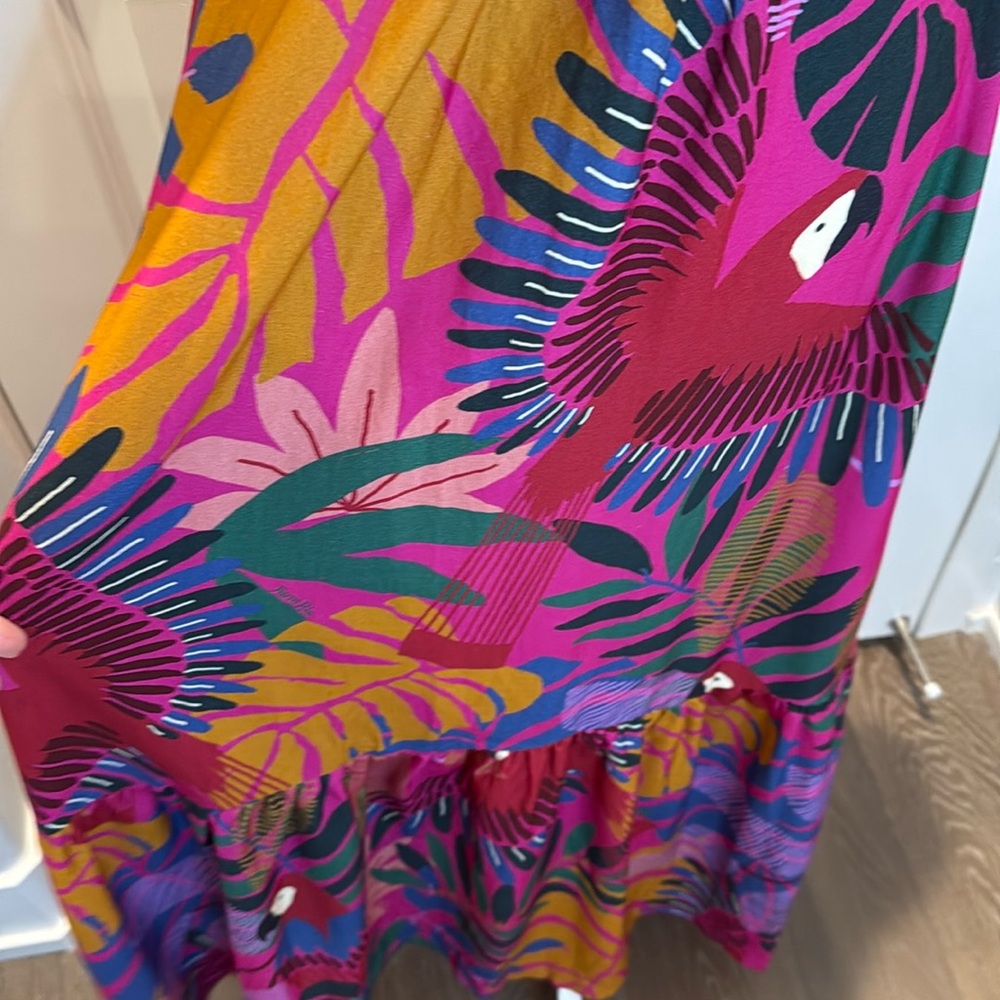 FARM Rio Multicolor Tropical Maxi Dress - Picture 5 of 8